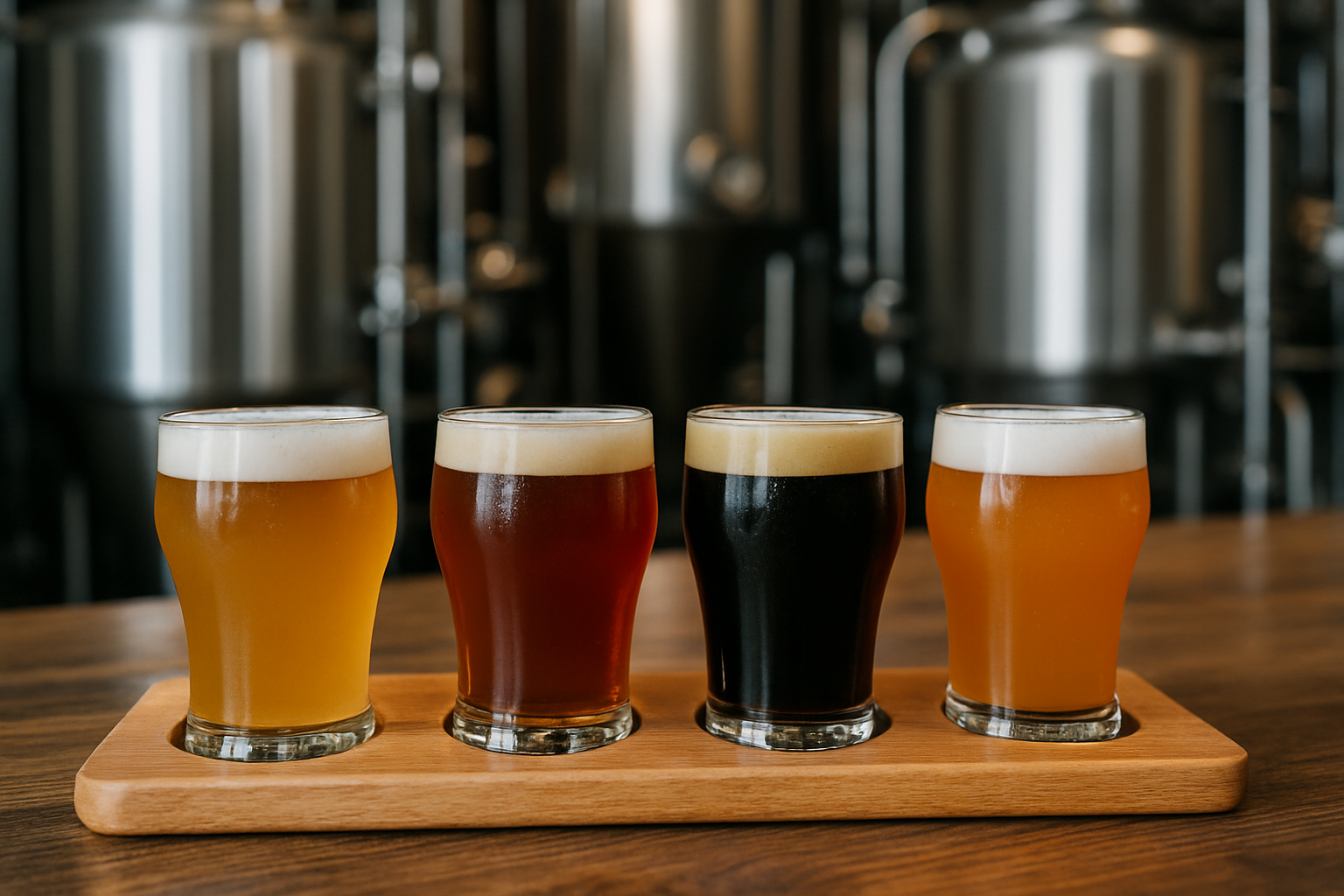 Ølsmagning i Svaneke